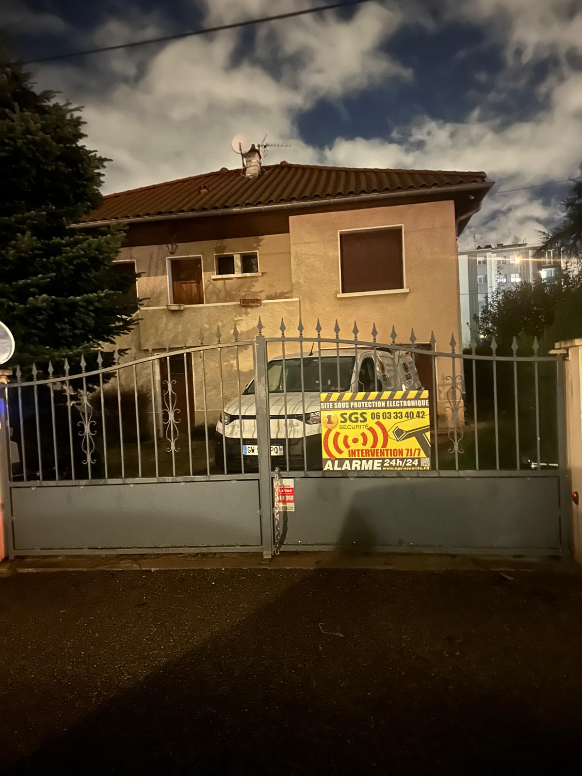 Caméras de vidéosurveillance sur dépôt logistique